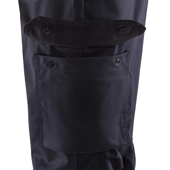 Fristads Flamestat Arc and Multi-Protective Flame Retardant Trousers - 2144 ATHS Navy Detail2#colour_navy