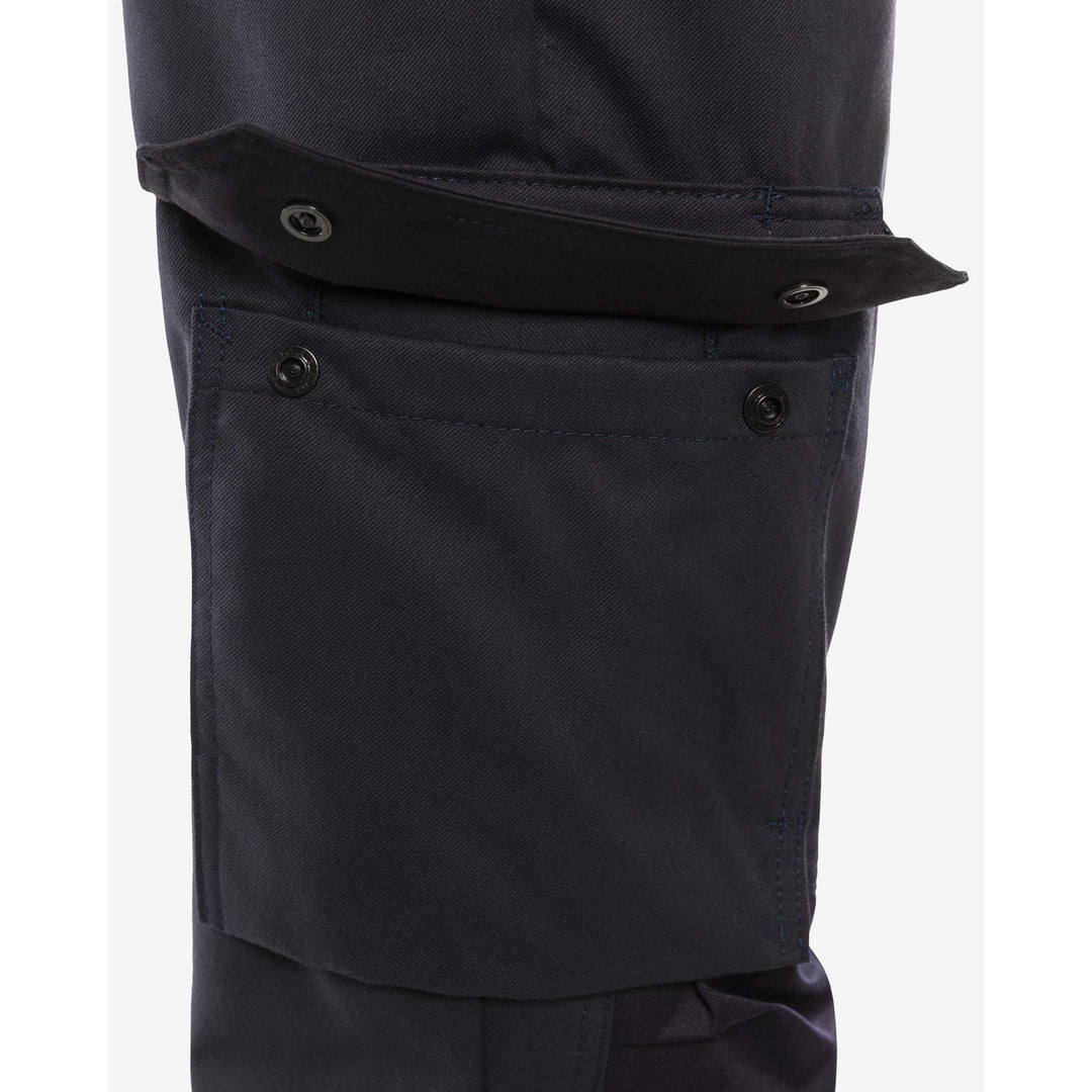 Fristads Flamestat Arc and Multi-Protective Flame Retardant Trousers - 2144 ATHS Navy Detail3#colour_navy