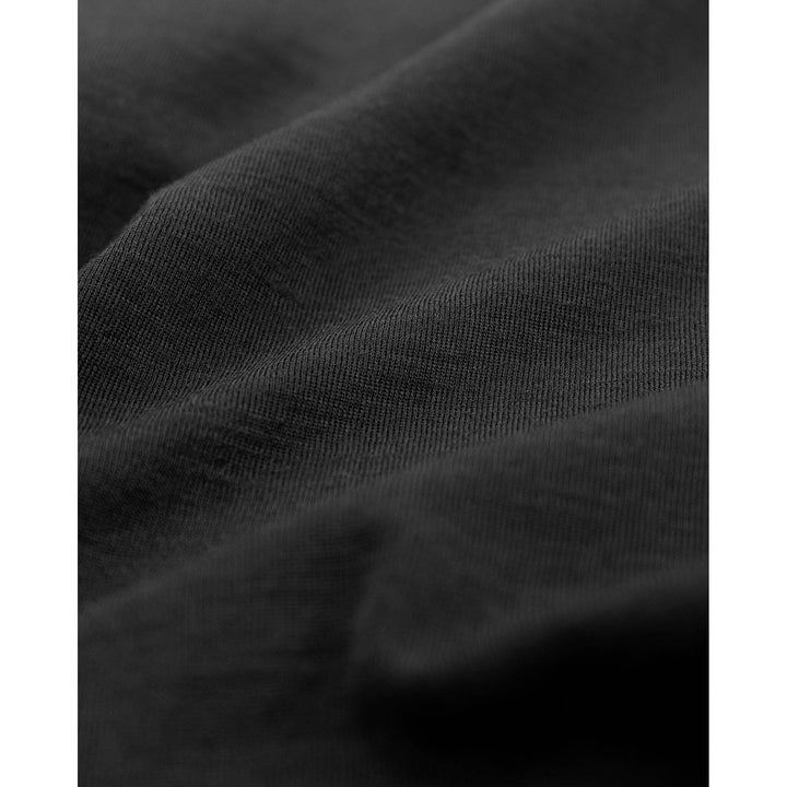 Fristads Flamestat Devold Flame Retardant Arc and Multi-Protective Base Layer T-Shirt - 7431 UD Black Detail2#colour_black