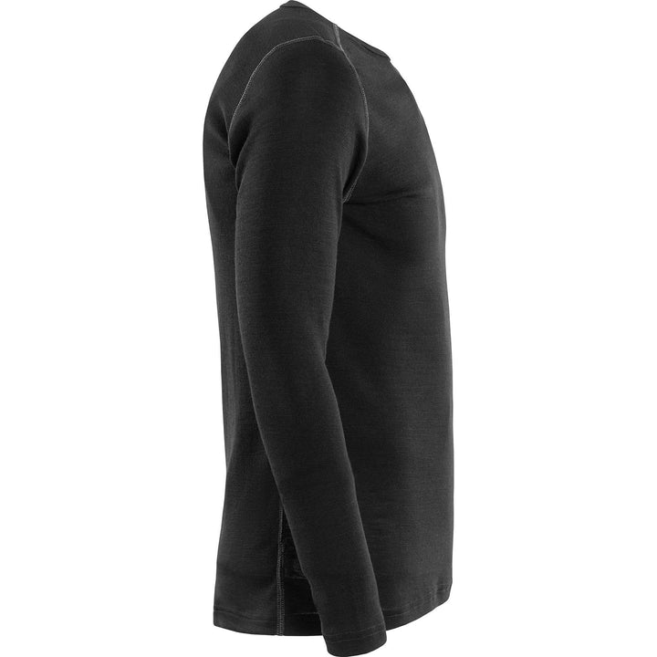 Fristads Flamestat Devold Flame Retardant Arc and Multi-Protective Base Layer Top - 7436 UD Black Back3#colour_black
