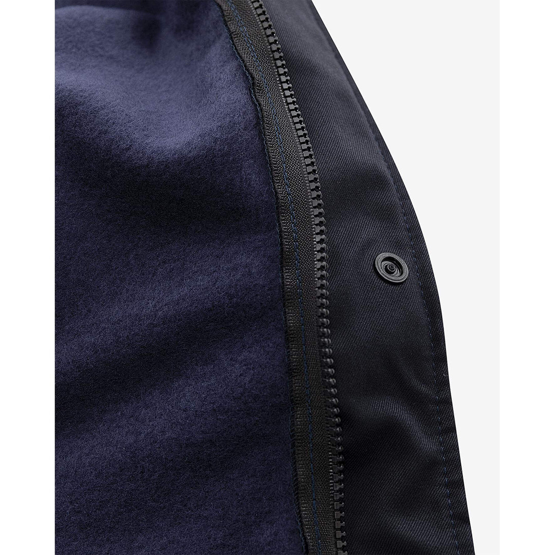 Fristads Flamestat Flame Retardant Arc and Multi-Protective Fleece Jacket - 4073 ATF Navy Detail2#colour_navy