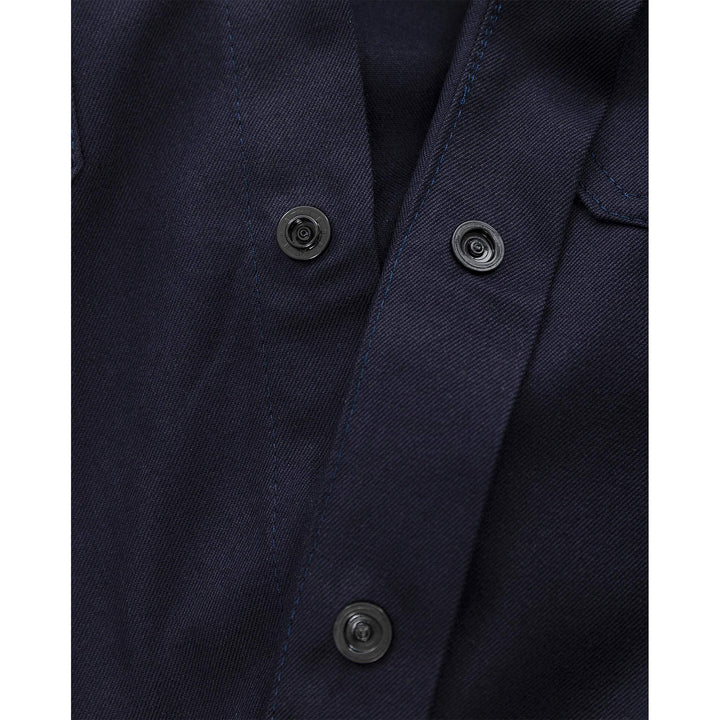 Fristads Flamestat Flame Retardant Arc and Multi-Protective Shirt - 7074 ATS Navy Detail1#colour_navy