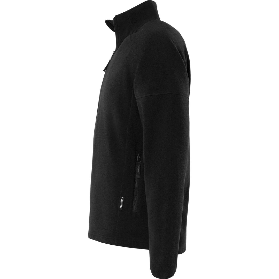 Fristads Fleece Jacket - 1499 FLE Black Back2#colour_black