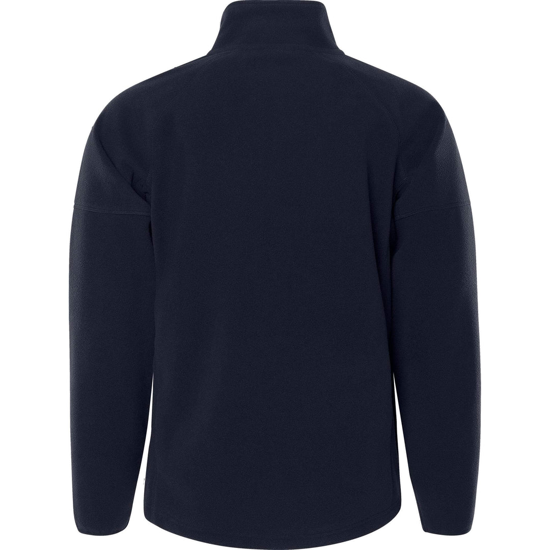 Fristads Fleece Jacket - 1499 FLE Dark Navy Back1#colour_dark-navy