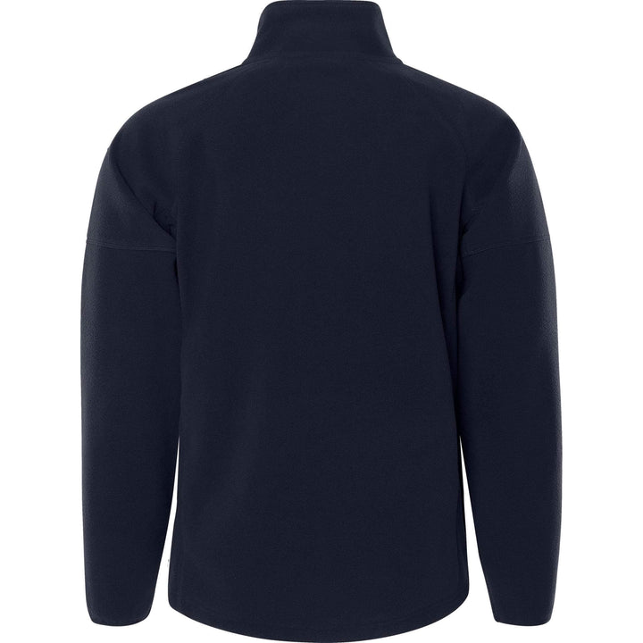 Fristads Fleece Jacket - 1499 FLE Dark Navy Back1#colour_dark-navy