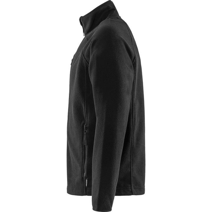 Fristads Fleece Jacket - 4004 FLE Black Back2#colour_black