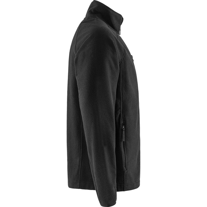 Fristads Fleece Jacket - 4004 FLE Black Back3#colour_black