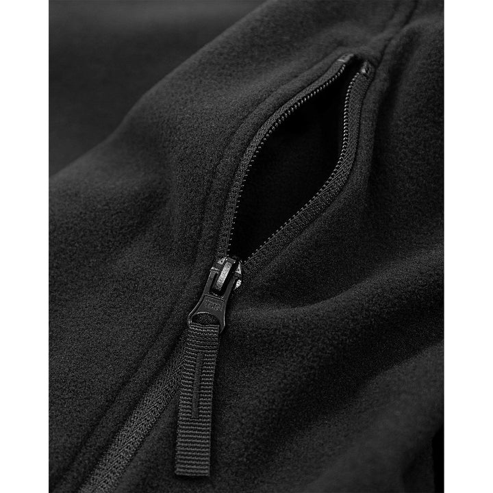 Fristads Fleece Jacket - 4004 FLE Black Detail1#colour_black