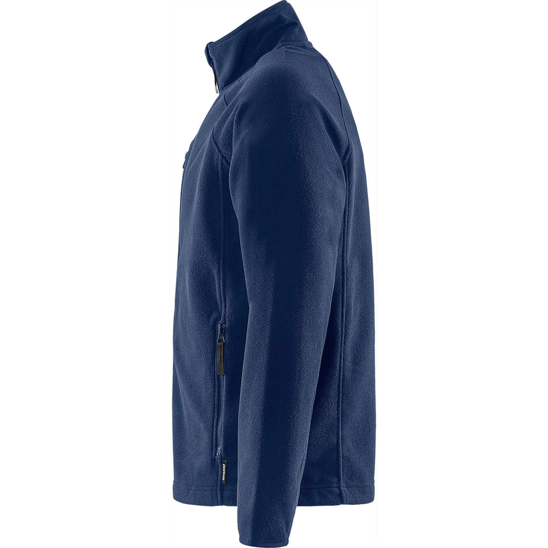 Fristads Fleece Jacket - 4004 FLE Navy Back2#colour_navy