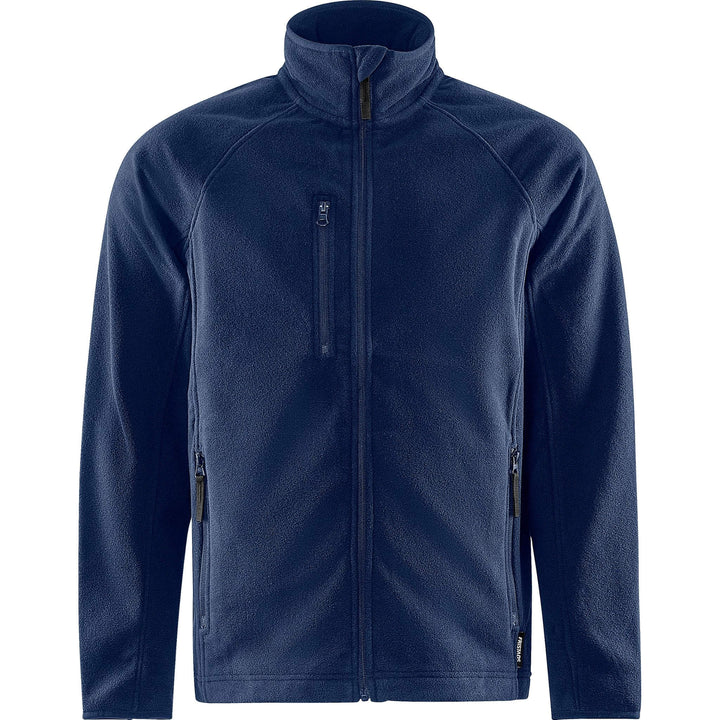 Fristads Fleece Jacket - 4004 FLE Navy Front1#colour_navy