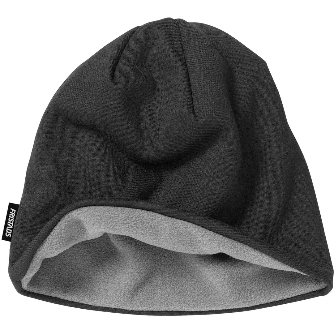 Fristads Fleece-Lined Beanie - 9500 BFL Black Front1#colour_black