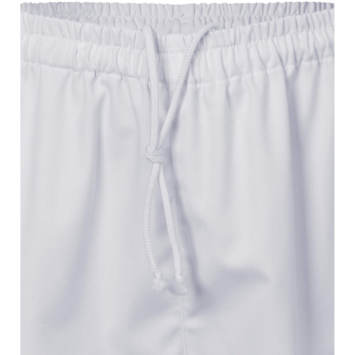 Fristads Food Elasticated Waist Lightweight Trousers - 2082 P154 White Detail1#colour_white