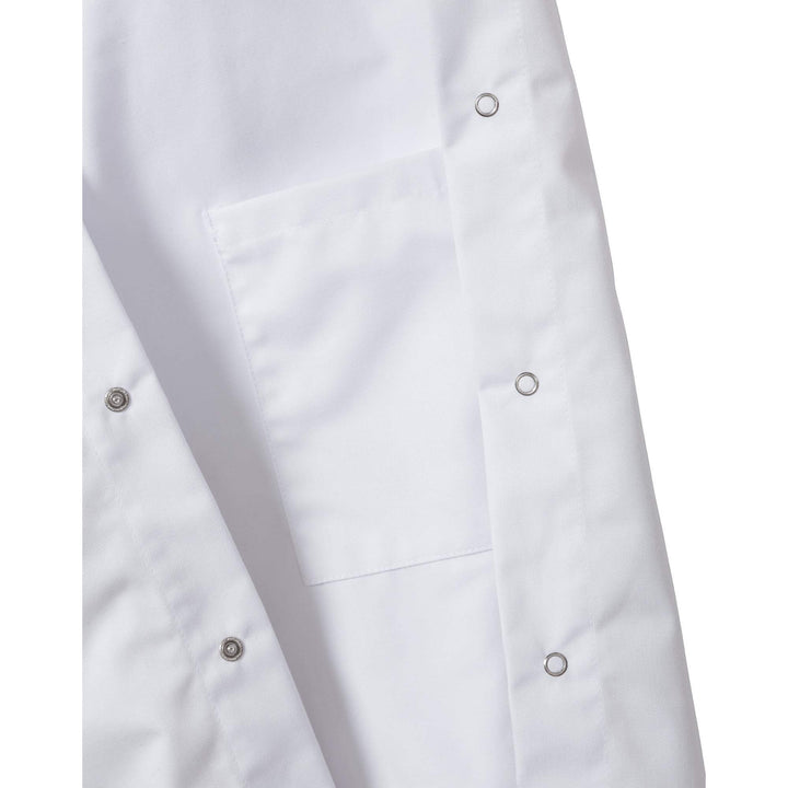 Fristads Food Short Coat - 3003 P154 White Detail2#colour_white
