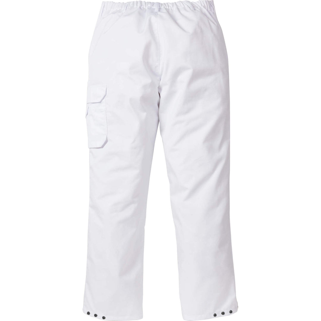 Fristads Food Trousers - 2079 P154 White Back1#colour_white