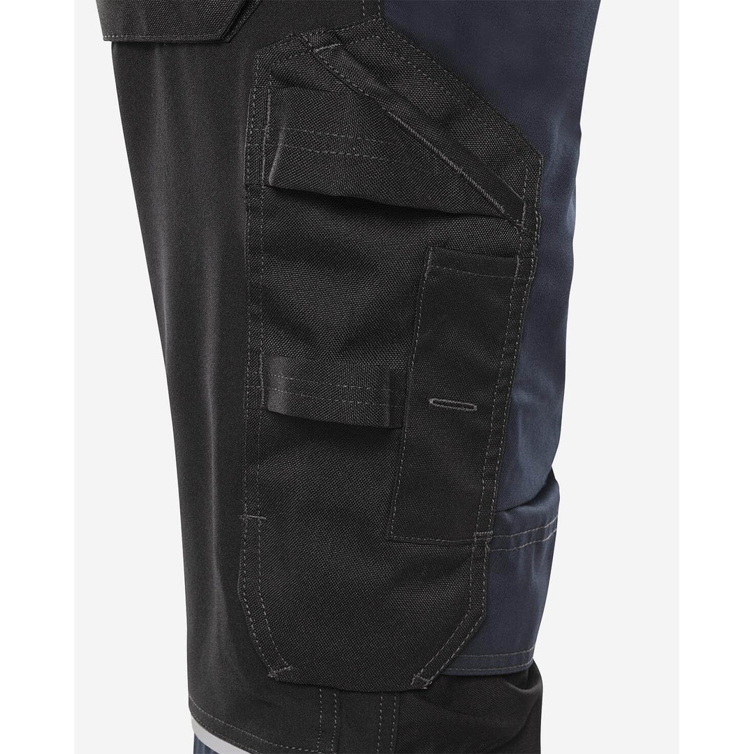 Fristads Green 4-Way-Stretch Panel Trousers - 2905 GWM Dark Navy Detail2#colour_dark-navy