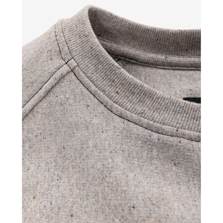 Fristads Green Close The Loop Sweatshirt - 7850 CLS Light Grey Detail1#colour_light-grey
