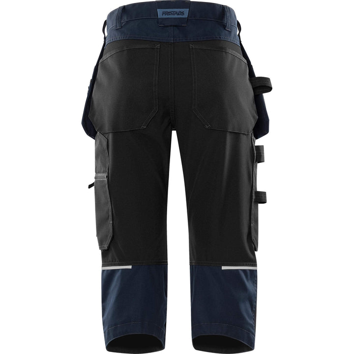 Fristads Green Craftsman 4-Way-Stretch Holster Pocket Pirate Trousers - 2903 GWM Dark Navy Back1#colour_dark-navy