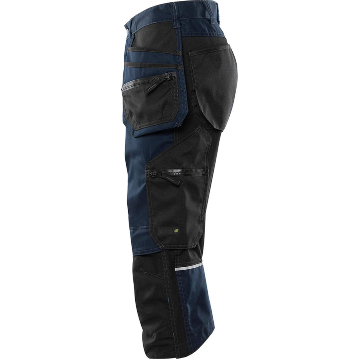 Fristads Green Craftsman 4-Way-Stretch Holster Pocket Pirate Trousers - 2903 GWM Dark Navy Back2#colour_dark-navy