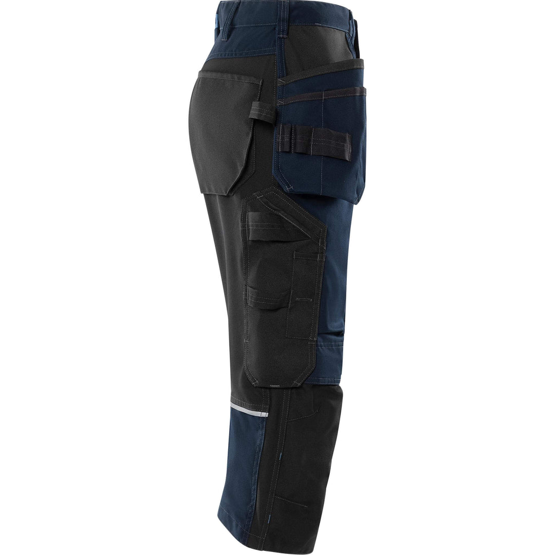Fristads Green Craftsman 4-Way-Stretch Holster Pocket Pirate Trousers - 2903 GWM Dark Navy Back3#colour_dark-navy