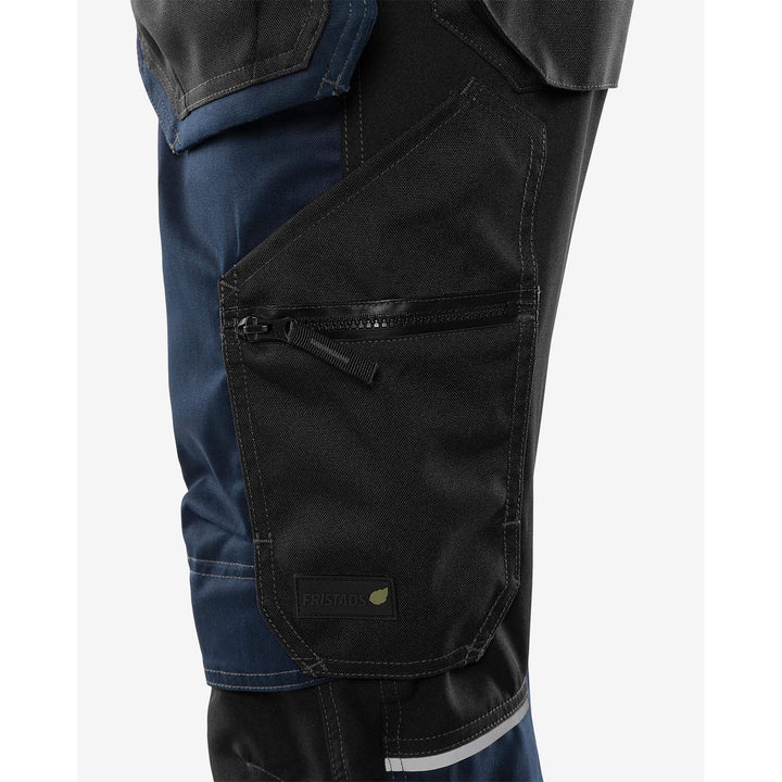 Fristads Green Craftsman 4-Way-Stretch Holster Pocket Pirate Trousers - 2903 GWM Dark Navy Detail1#colour_dark-navy