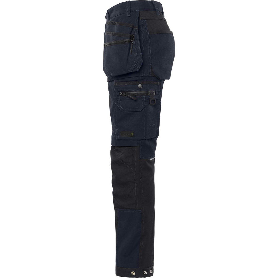 Fristads Green Craftsman 4-Way-Stretch Holster Pocket Trousers - 2530 GCYD Dark Navy Back2#colour_dark-navy