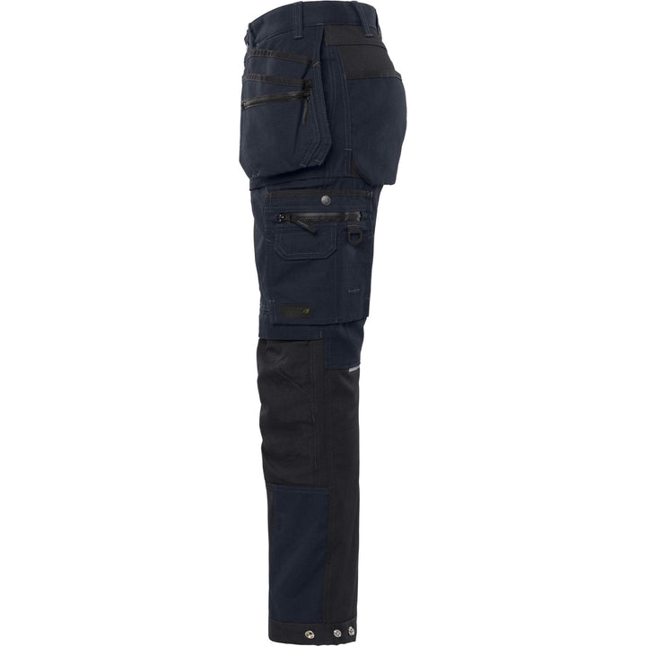 Fristads Green Craftsman 4-Way-Stretch Holster Pocket Trousers - 2530 GCYD Dark Navy Back2#colour_dark-navy