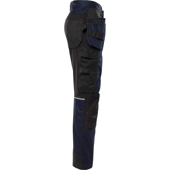 Fristads Green Craftsman 4-Way-Stretch Panel Holster Pocket Trousers - 2900 GWM Dark Navy Back3#colour_dark-navy