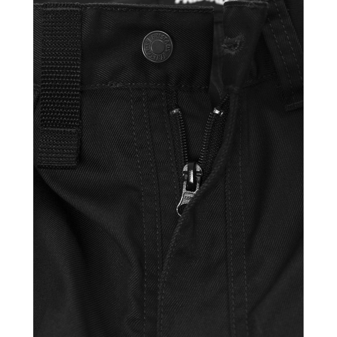 Fristads Green Craftsman Holster Pocket Trousers - 241 GS25 Black Detail1#colour_black