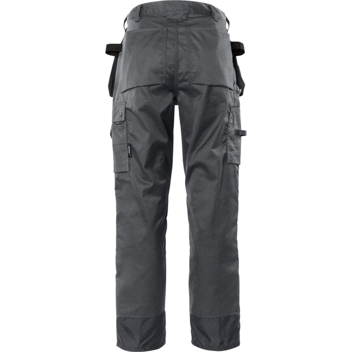 Fristads Green Craftsman Holster Pocket Trousers - 241 GS25 Dark Grey Back1#colour_dark-grey