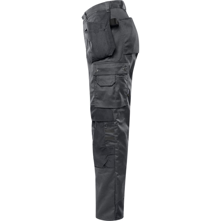 Fristads Green Craftsman Holster Pocket Trousers - 241 GS25 Dark Grey Back2#colour_dark-grey
