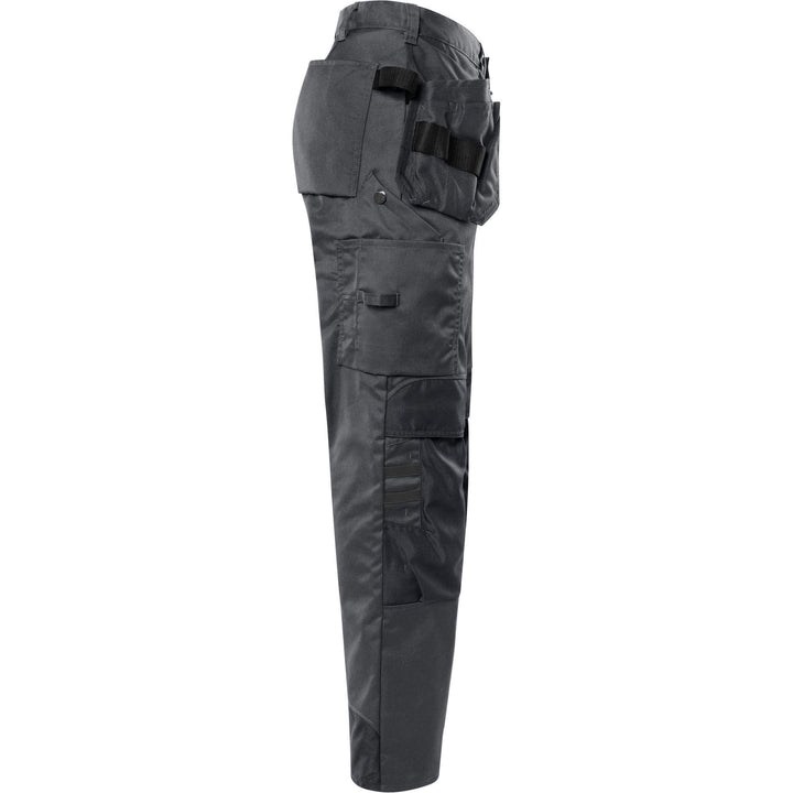 Fristads Green Craftsman Holster Pocket Trousers - 241 GS25 Dark Grey Back3#colour_dark-grey