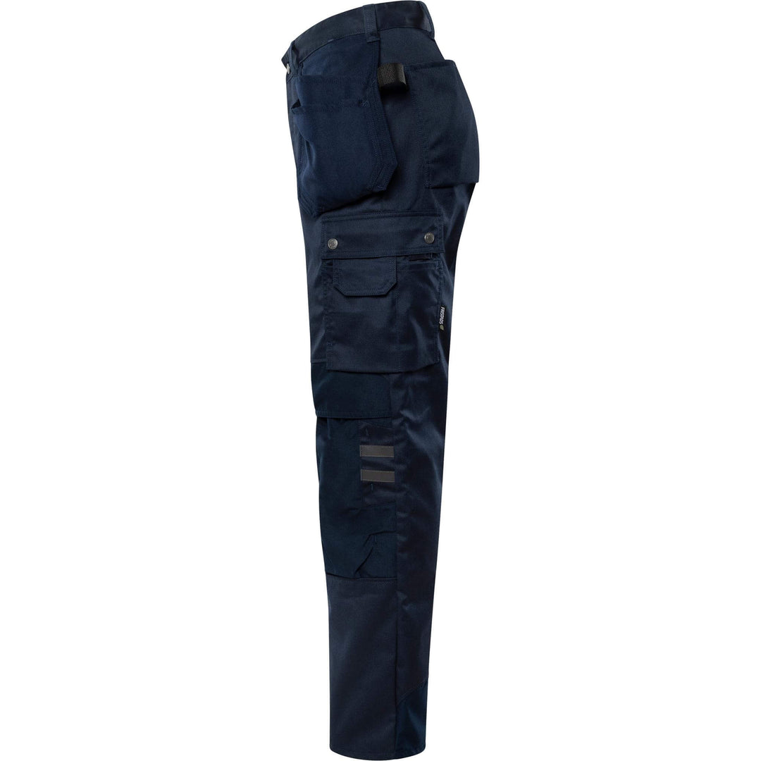 Fristads Green Craftsman Holster Pocket Trousers - 241 GS25 Dark Navy Back2#colour_dark-navy