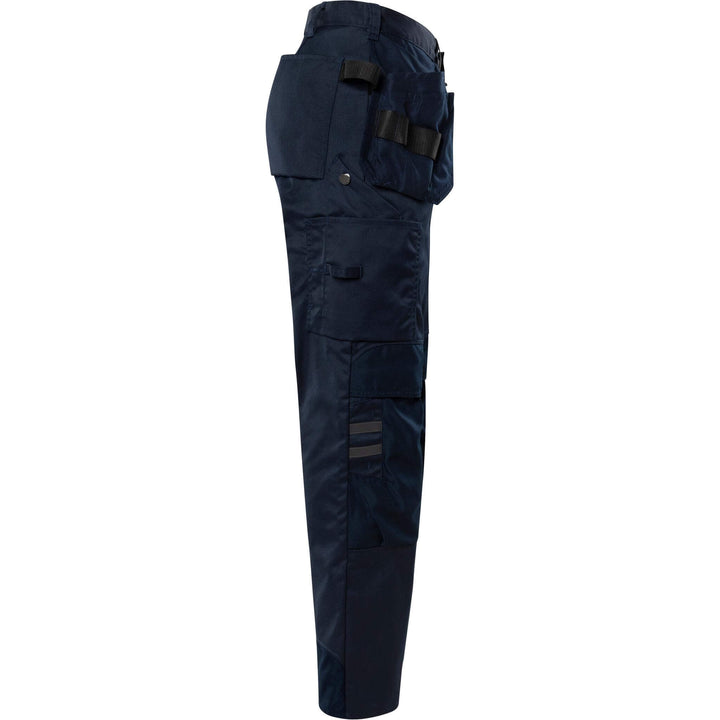 Fristads Green Craftsman Holster Pocket Trousers - 241 GS25 Dark Navy Back3#colour_dark-navy