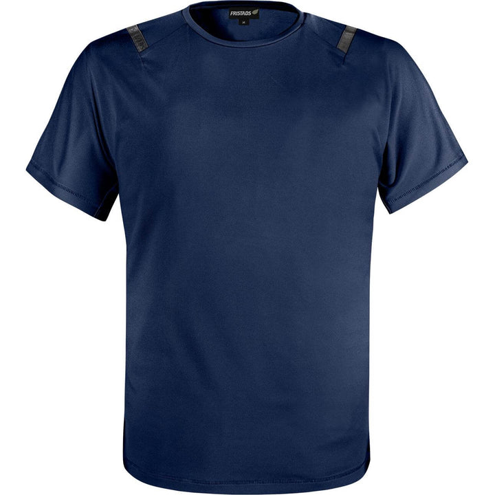 Fristads Green Functional T-Shirt - 7520 GRK Navy Front1#colour_navy