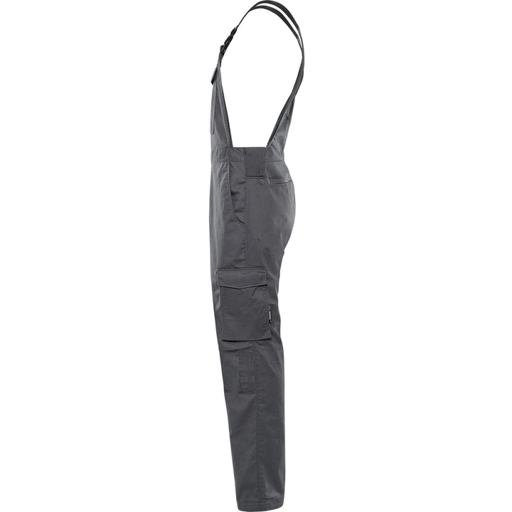 Fristads Green Lightweight Durable Bib and Brace - 1930 GWM Dark Grey Back2#colour_dark-grey