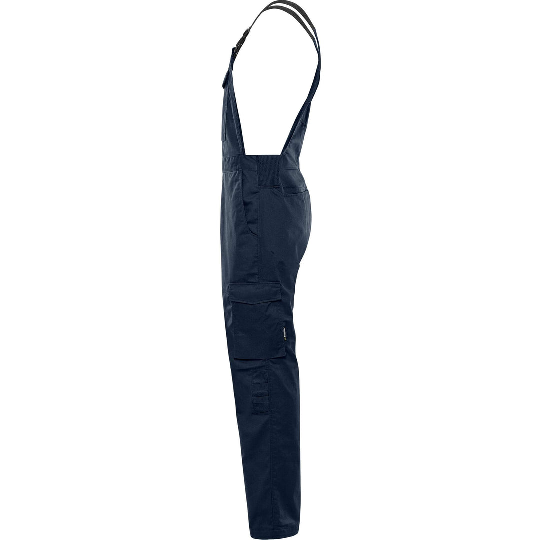Fristads Green Lightweight Durable Bib and Brace - 1930 GWM Dark Navy Back2#colour_dark-navy