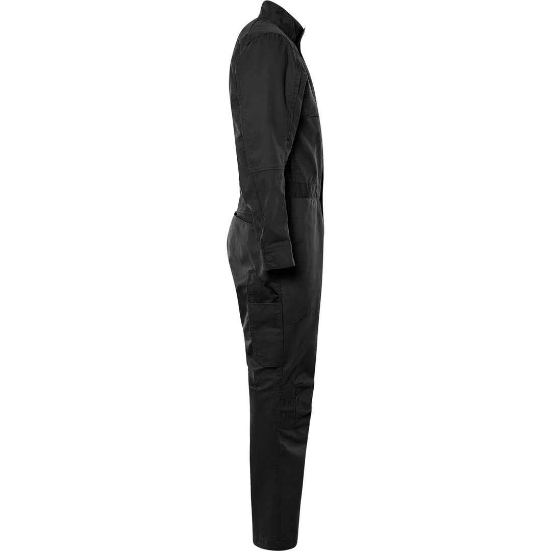Fristads Green Lightweight Durable Coverall - 8930 GWM Black Back3#colour_black