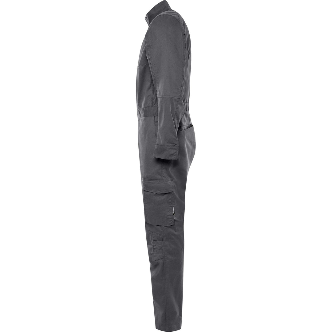 Fristads Green Lightweight Durable Coverall - 8930 GWM Dark Grey Back2#colour_dark-grey