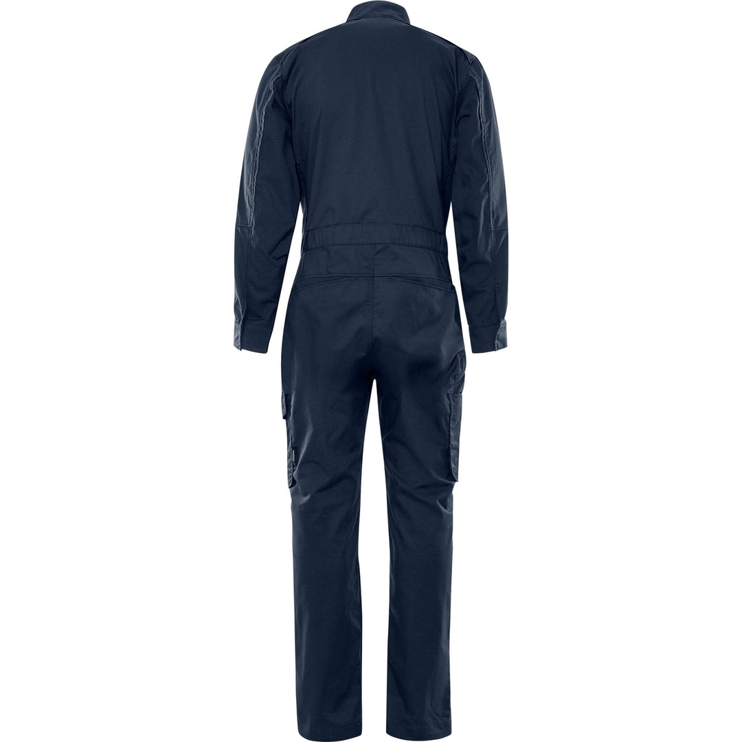 Fristads Green Lightweight Durable Coverall - 8930 GWM Dark Navy Back1#colour_dark-navy