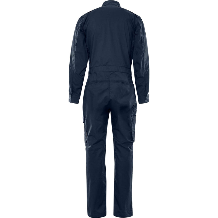 Fristads Green Lightweight Durable Coverall - 8930 GWM Dark Navy Back1#colour_dark-navy