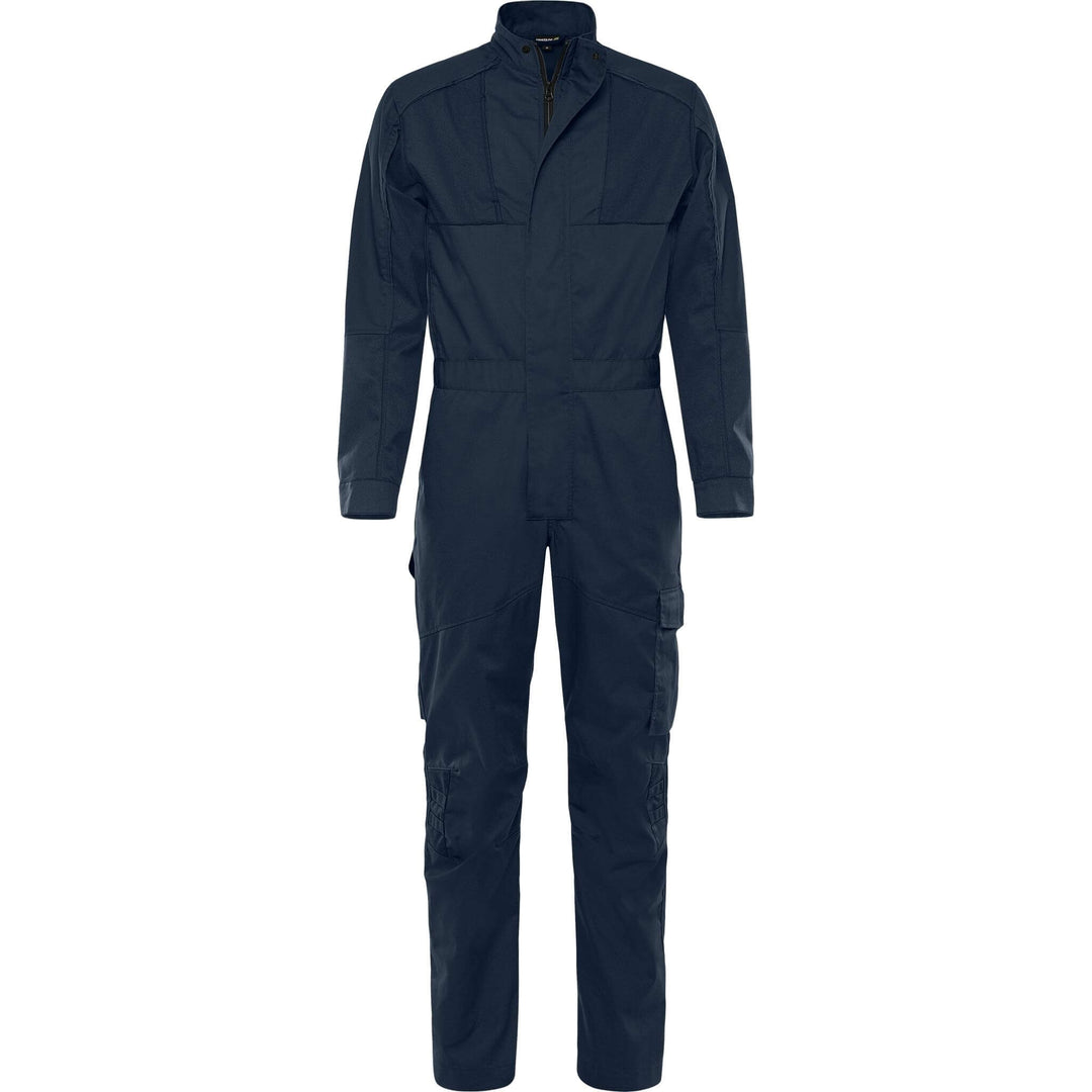 Fristads Green Lightweight Durable Coverall - 8930 GWM Dark Navy Front1#colour_dark-navy