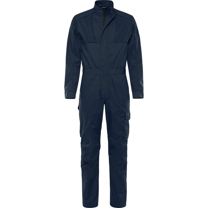 Fristads Green Lightweight Durable Coverall - 8930 GWM Dark Navy Front1#colour_dark-navy