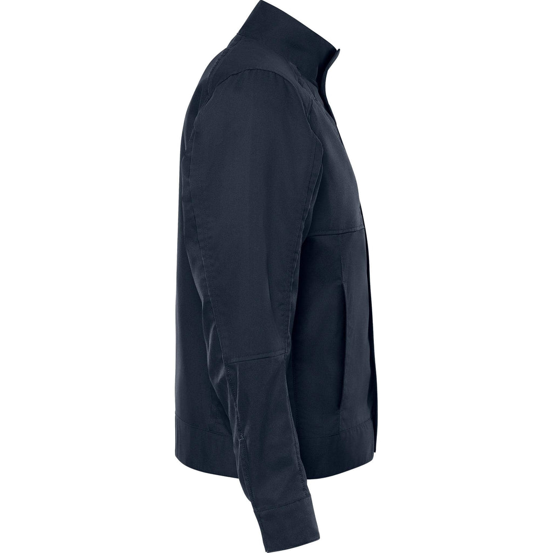 Fristads Green Lightweight Durable Jacket - 4930 GWM Dark Navy Back3#colour_dark-navy
