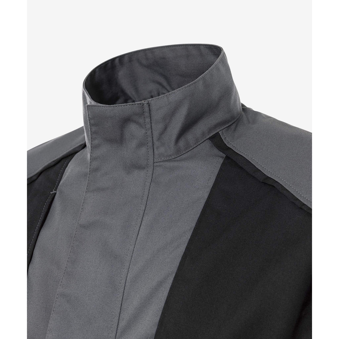Fristads Green Lightweight Durable Jacket - 4930 GWM Grey/Black Detail1#colour_grey-black