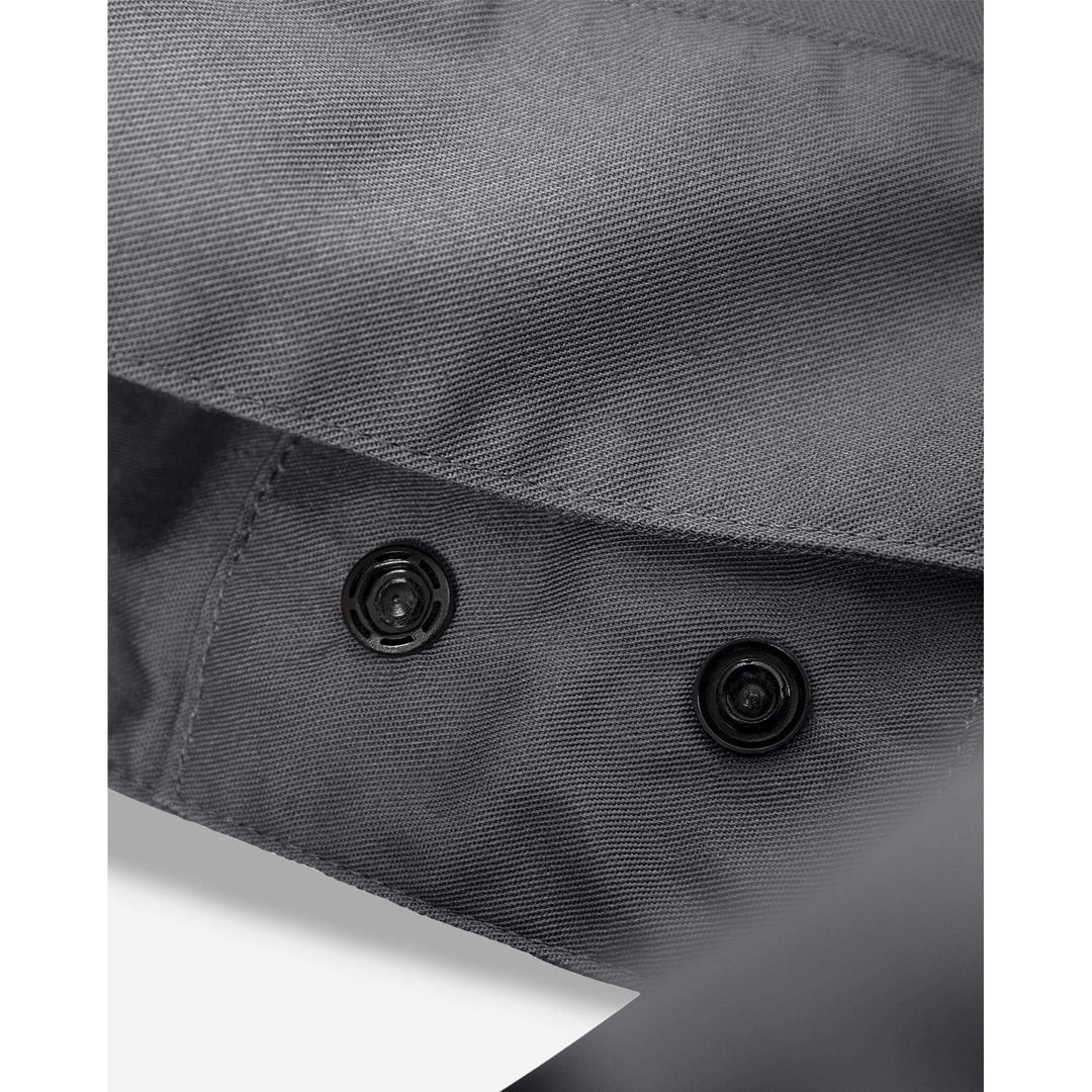 Fristads Green Lightweight Durable Jacket - 4930 GWM Grey/Black Detail3#colour_grey-black