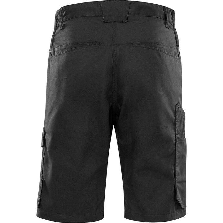 Fristads Green Lightweight Durable Shorts - 2932 GWM Black Back1#colour_black