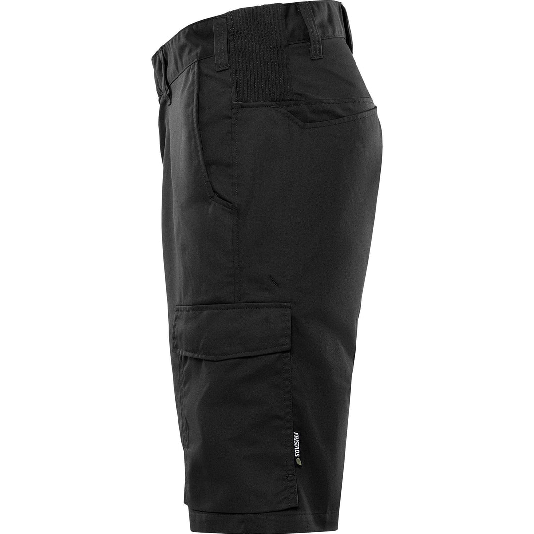 Fristads Green Lightweight Durable Shorts - 2932 GWM Black Back2#colour_black