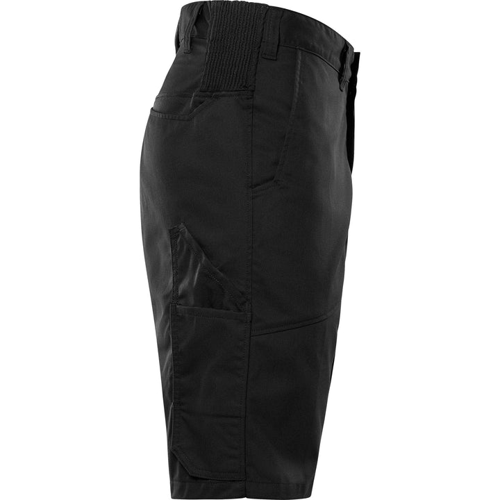 Fristads Green Lightweight Durable Shorts - 2932 GWM Black Back3#colour_black