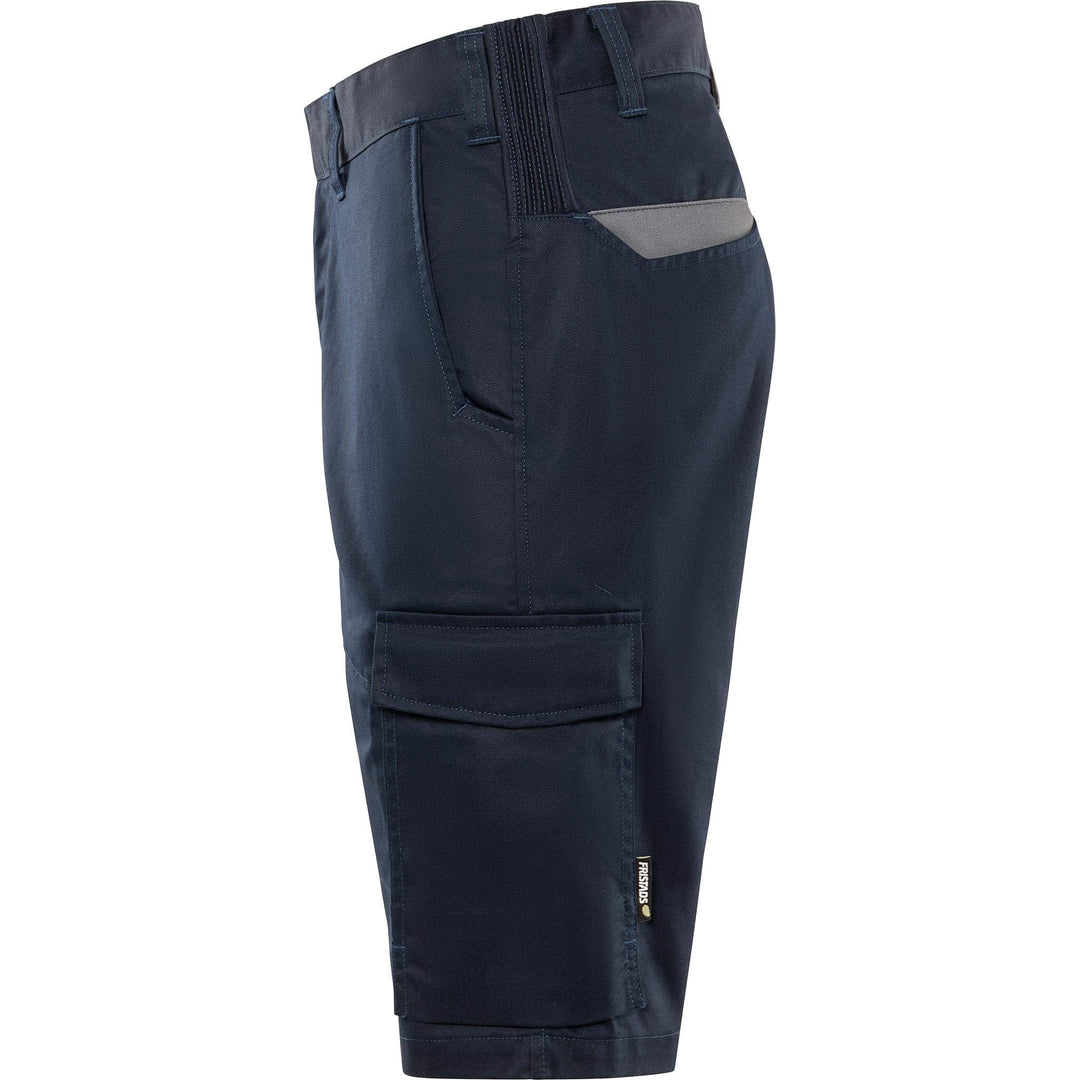 Fristads Green Lightweight Durable Shorts - 2932 GWM Dark Navy/Grey Back2#colour_dark-navy-grey