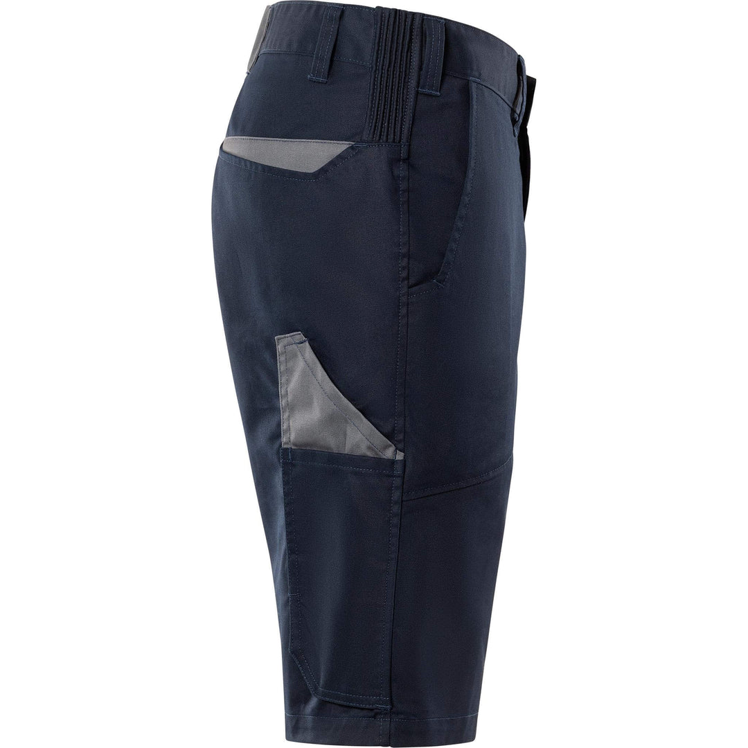 Fristads Green Lightweight Durable Shorts - 2932 GWM Dark Navy/Grey Back3#colour_dark-navy-grey